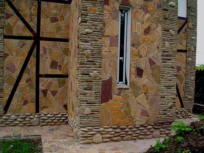 Применение бутового камня в строительстве и дизайне фасадов